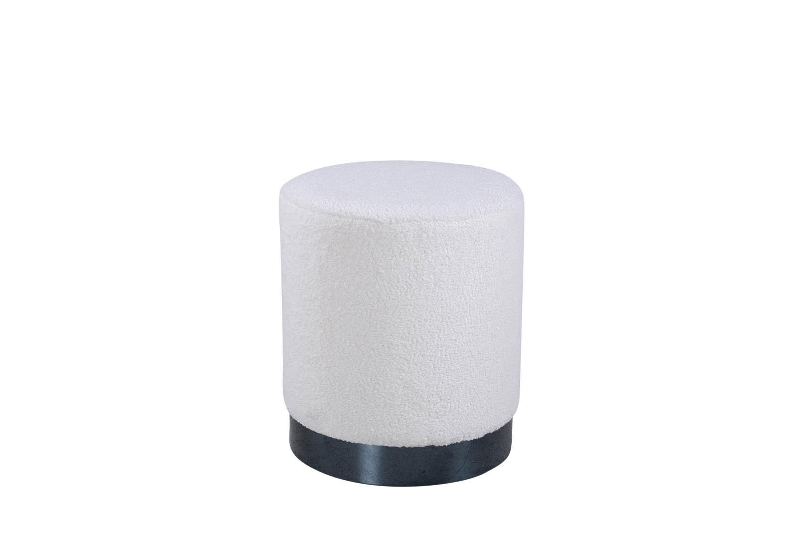 ebuy24 Pouf Weiß 35x43x35 cm