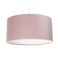 HÄNGELEUCHTE Rosa 30/20 cm - Pink/Weiß, Kunststoff (30/0.6/20cm) - ONZENO