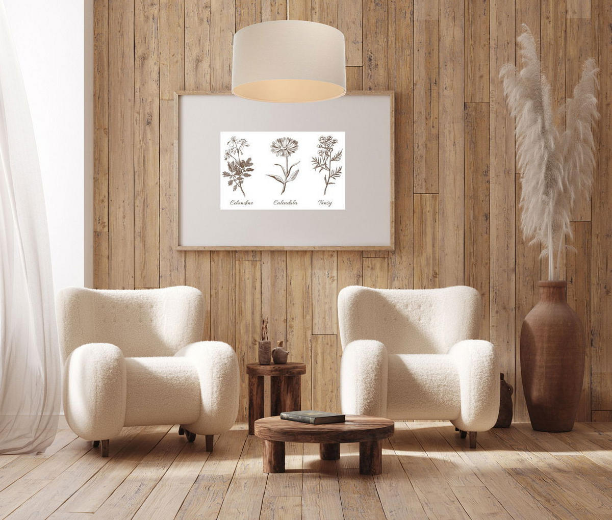 HÄNGELEUCHTE Beige 60/30 cm - Beige, Kunststoff (60/0.8/30cm) - ONZENO