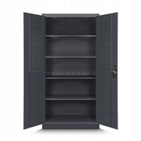 WERKZEUGSCHRANK BRUNO - Anthrazit, Metall (92/185/50cm) - Jan Nowak