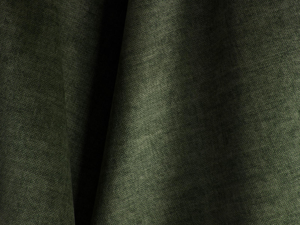 ECKSOFA modular rechts Martina aus Samt grün 3 Sitzplätze - Grün, Textil (176/332cm) - Micadoni