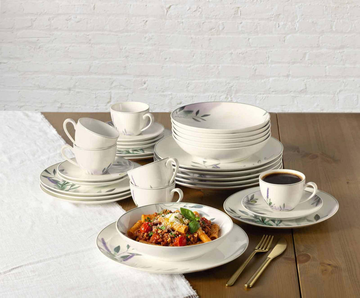 KOMBISERVICE Savona Provence bunt-beige 30er Set - Beige/Multicolor, Keramik (2/2/2cm) - Seltmann Weiden