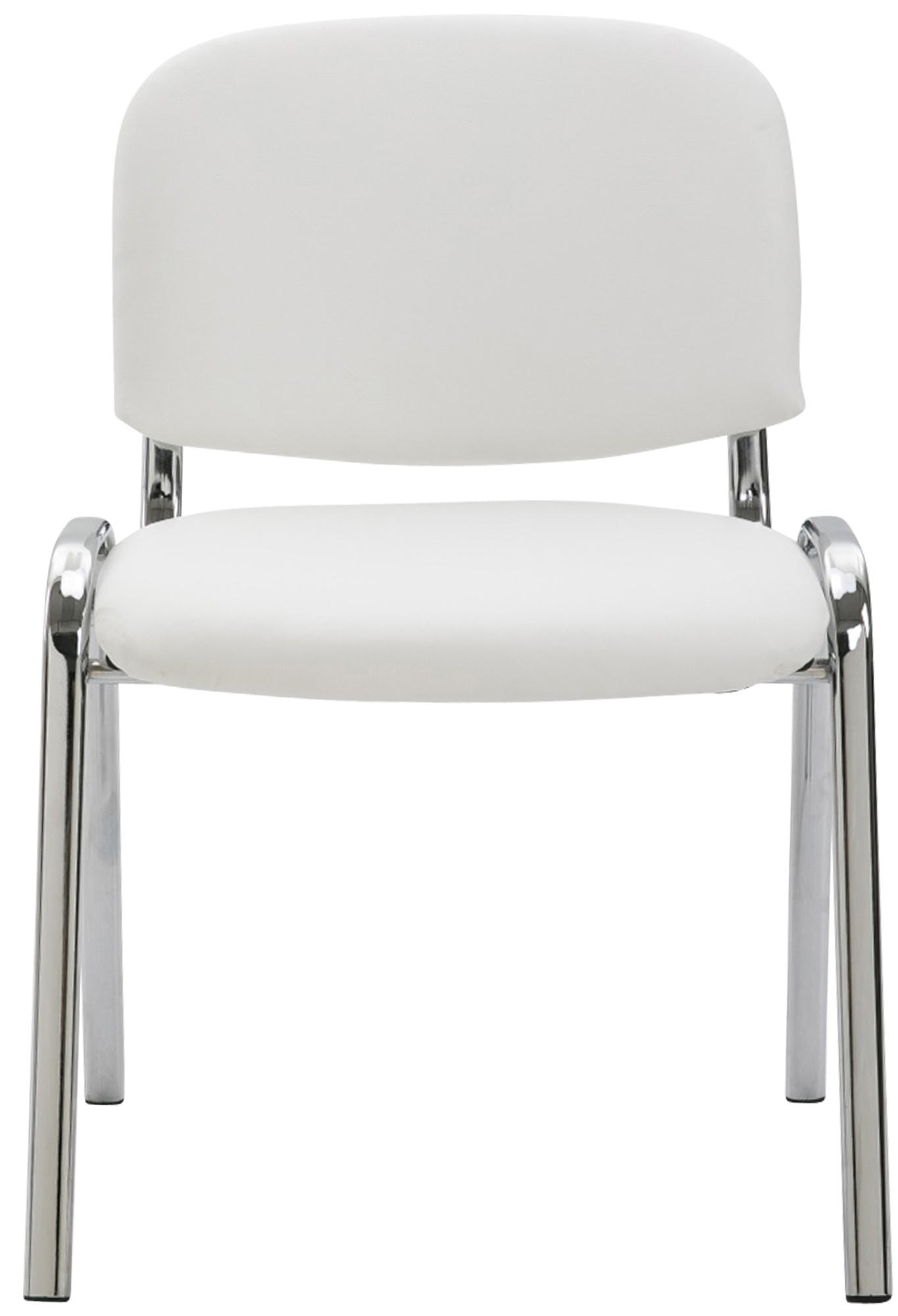 Thumbnail - CLP Besucherstuhl, Weiß, Textil, 54x79x48 cm, Arbeitszimmer, Besucherstühle