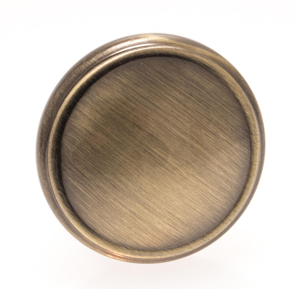 MÖBELKNOPF Altmessing poliert Retro Türknauf Kommode Schrankgriff Möbelgriff - Messingfarben/Kupferfarben, Metall (3/2.7/3cm)