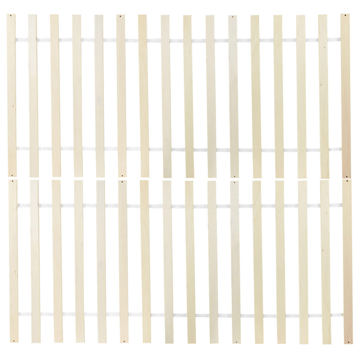 LATTENROST 180/200 cm Blanzac - Hellbraun/Braun, Holzwerkstoff (180/200cm) - Beliani