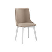 STUHL Monti 5, Holzfarbe: Weiß - Beige/Weiß, Holz (48/83/53cm) - MIRJAN24