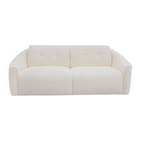 SCHLAFSOFA - 4 Personen - Stoff - Weiß - - Weiß, Textil (228/80/100cm) - Vente-Unique