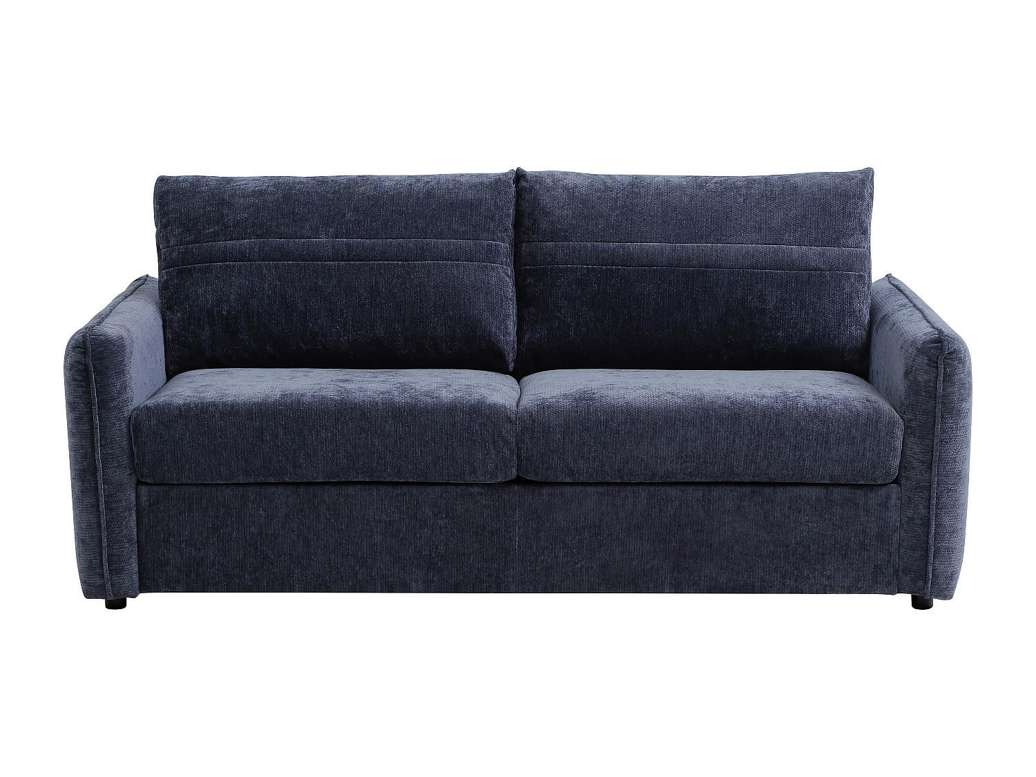 SCHLAFSOFA - 3 Personen - Stoff - Blau - - Blau, Textil (192/82/103cm) - Vente-Unique