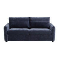 SCHLAFSOFA - 3 Personen - Stoff - Blau - - Blau, Textil (192/82/103cm) - Vente-Unique