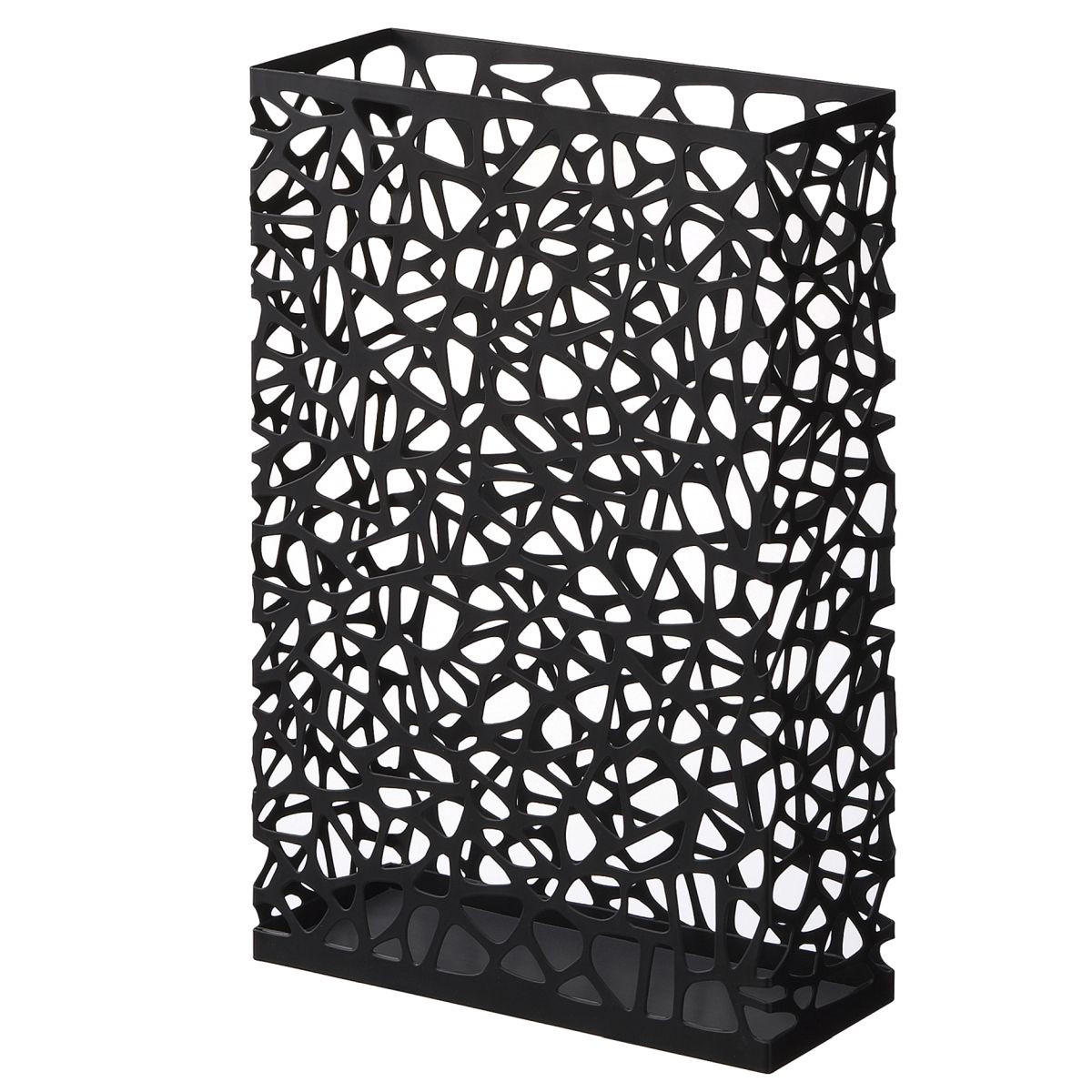 SCHIRMSTÄNDER Nest schwarz 30/45/12 cm - Schwarz, Metall (30/45/12cm) - Yamazaki