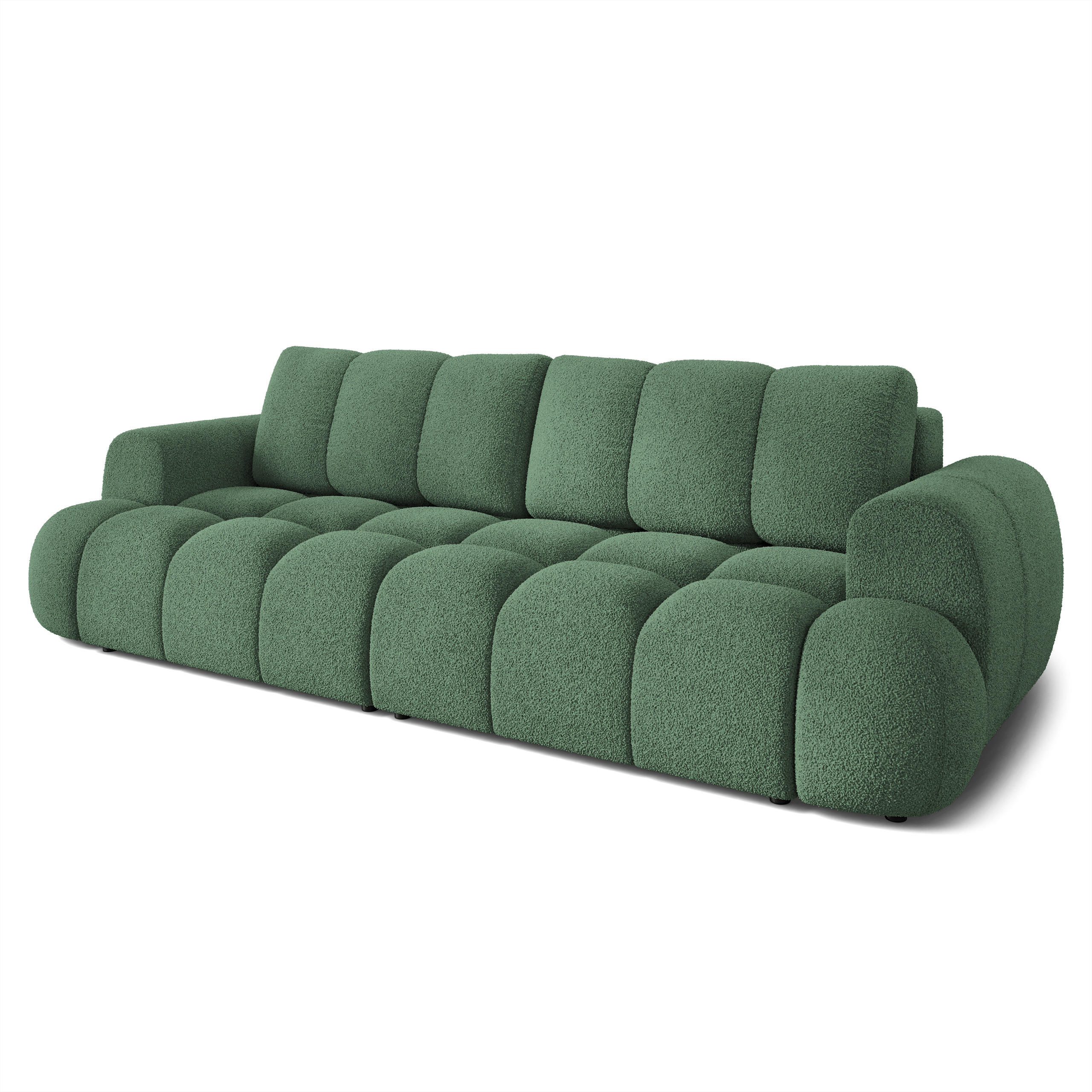 Masseno Bettsofa Grün 300x88x113 cm