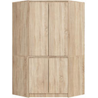 KLEIDERSCHRANK Sonoma-Eiche 100x50x180 cm - Sonoma Eiche, Holzwerkstoff (100/180/50cm) - Akord