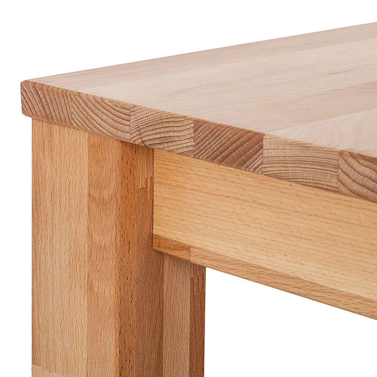 COUCHTISCH - Kernbuche Massiv - Kernbuche, Holz (60/60/45cm) - home24