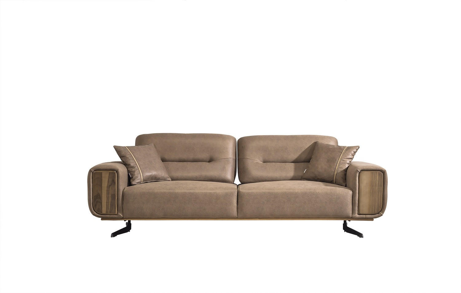 XXXLutz 2-Sitzer Braun 200x100x90 cm