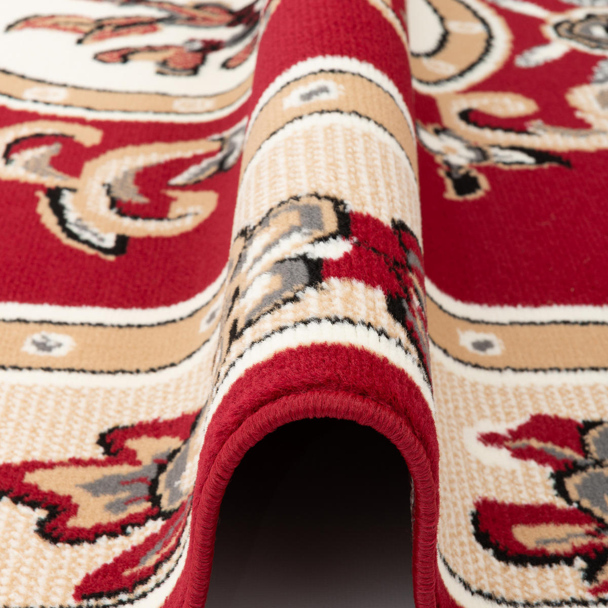 ORIENT VELOURS TEPPICH TRENDLINE - Rot, Textil (140/200cm) - Pergamon