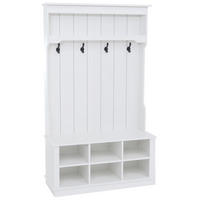 GARDEROBE Weiß - Weiß, Holz (100/170/39cm) - MCW
