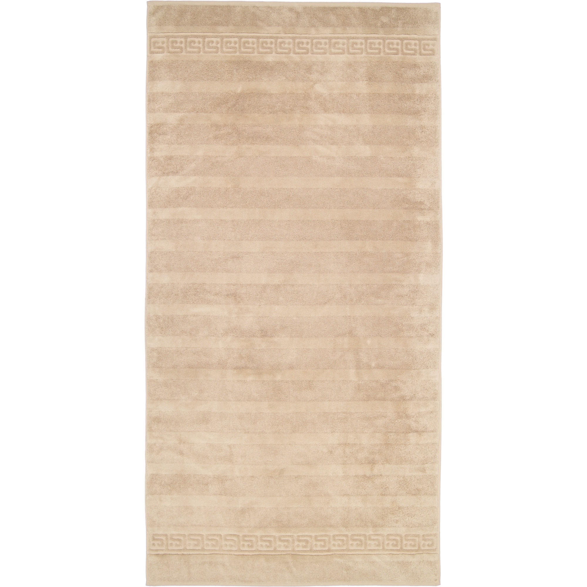 HANDTÜCHER NOBLESSE UNI 1001 SAND - 375 - Beige, Textil (80/160cm) - Cawoe