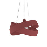 HÄNGELEUCHTE Soft D40 - Rot, Metall (40/40/16cm) - Lumicom