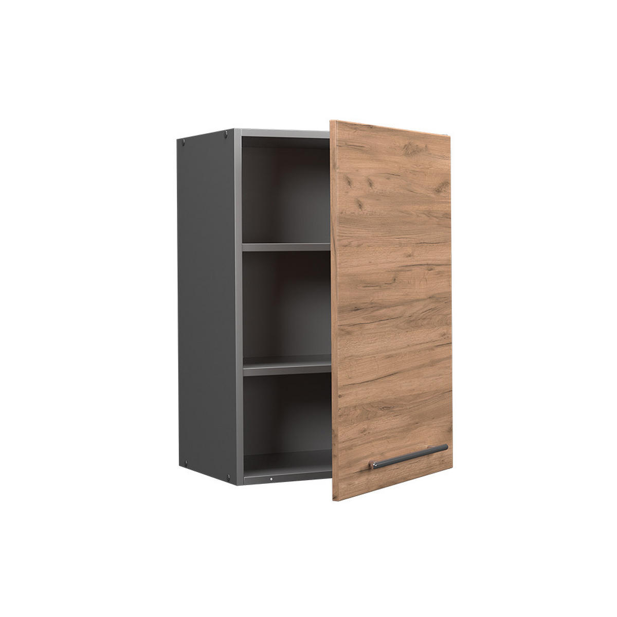 HÄNGESCHRANK Fame-Line Goldkraft Eiche 50 cm - Honigeiche/Anthrazit, Holzwerkstoff (50/72/34.1cm) - Vicco