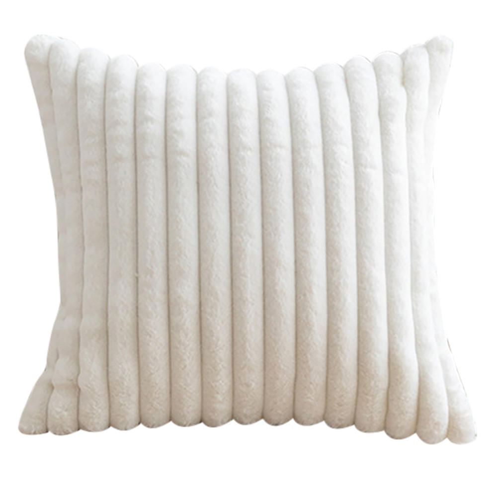 KISSENHÜLLE Velvety 45/45 cm，2er-Set - Beige, Textil (45/45cm) - Kaket