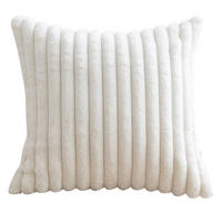 KISSENHÜLLE Velvety 45/45 cm，2er-Set - Beige, Textil (45/45cm) - Kaket