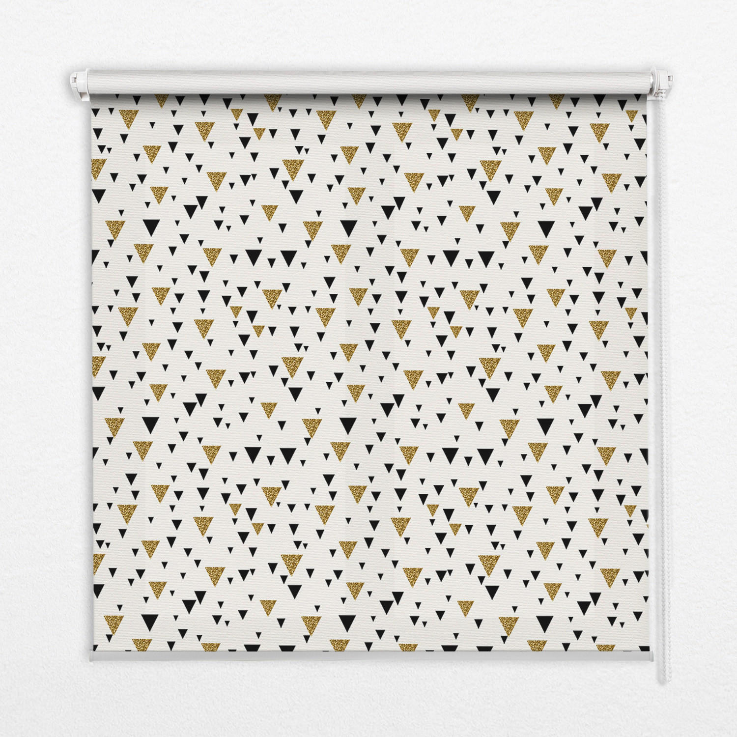 TULUP VNITŘNÍ roleta - okenní roleta - roleta - 90x140 cm - Trojúhelníky