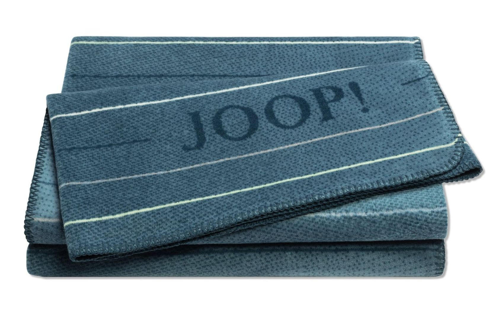 WOHNDECKE MOVE aqua 150 x 200cm - Blau, Textil (150/200cm) - Joop!