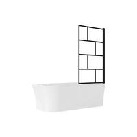 DUSCHBADEWANNE - 1 -Sitzer - Acryl - weiß - PONTICOLA - Weiß, Kunststoff (150/59/75cm) - Vente-Unique