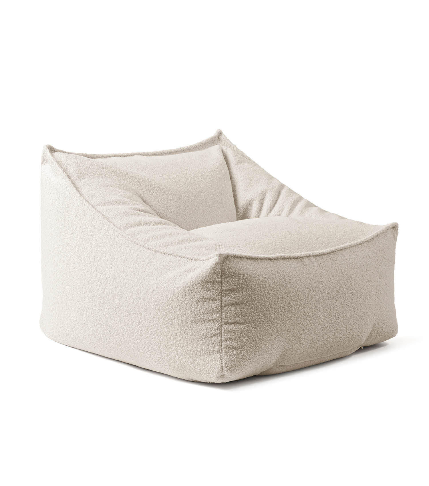 Mokebo Sitzsack Beige 80x60x85 cm