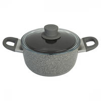 TOPF Graphit 20/20/15 cm 750029390 - Graphitfarben, Metall (20cm) - Ballarini