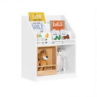 KINDERREGAL Weiß - Weiß, Holzwerkstoff (63/80/35cm) - SoBuy