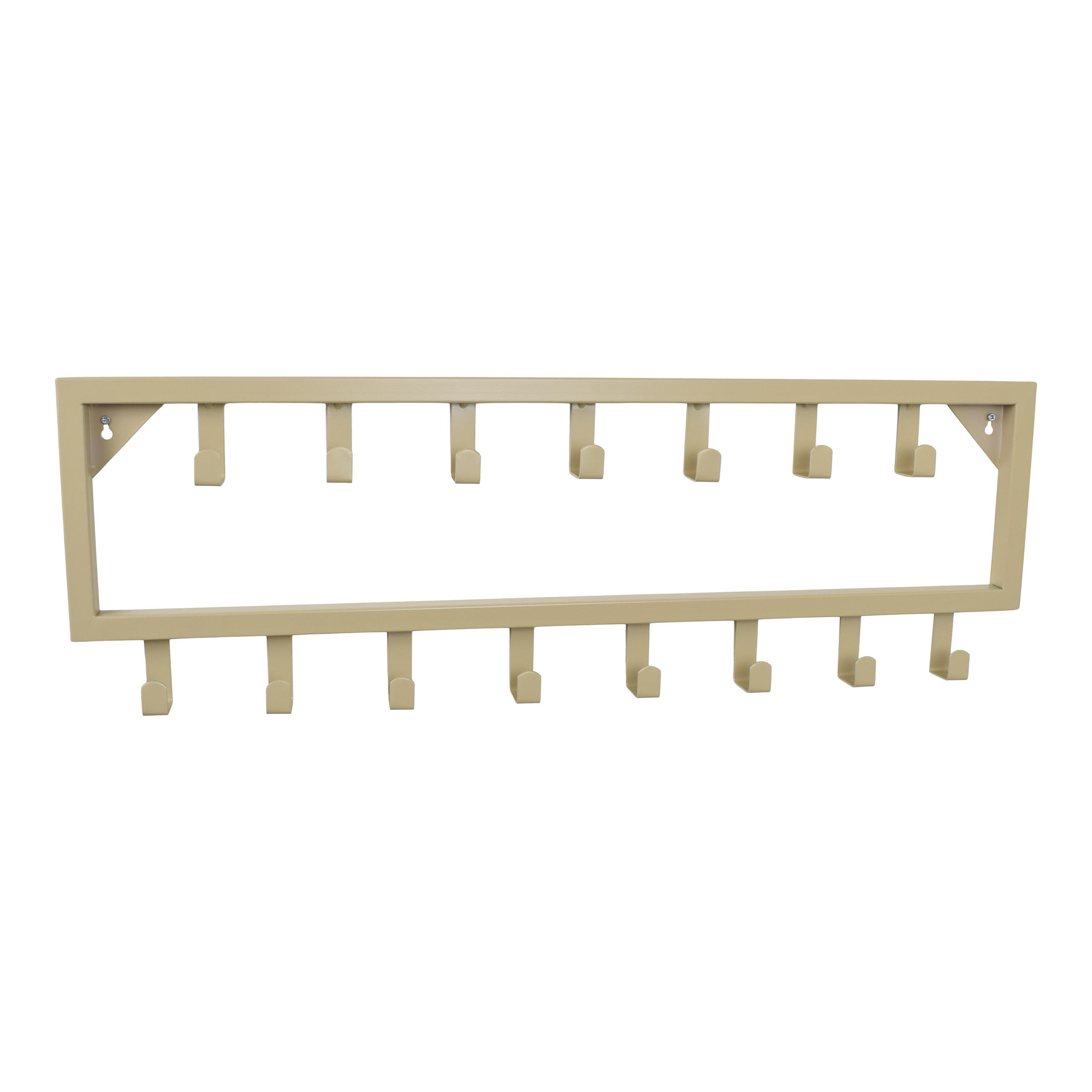 KLEIDERABLAGE Bono Beige - Beige, Metall (80/26/4cm) - LOFT42