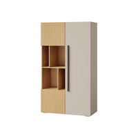 REGAL Lorin 3D LO05 - Kaschmir/Eichefarben, Holzwerkstoff (91/157/40cm) - MIRJAN24