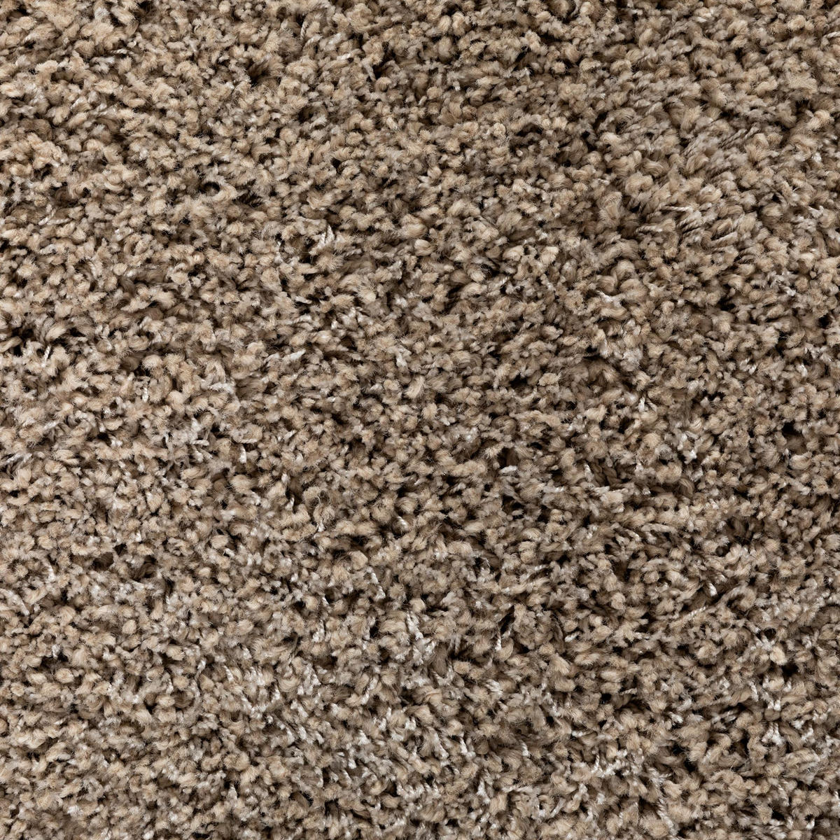HOCHFLORTEPPICH 200/200 cm Twilight rund - Beige, Textil (200/200cm) - Steffensmeier