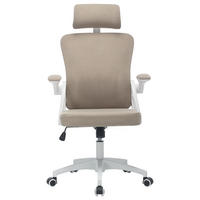 BÜROSTUHL Khaki 58/65/108 cm - Grün, Metall (58/108/65cm) - PANGIVO