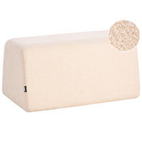 POUF Beige Sinclair - Beige, Textil (79/40/49cm) - Beliani