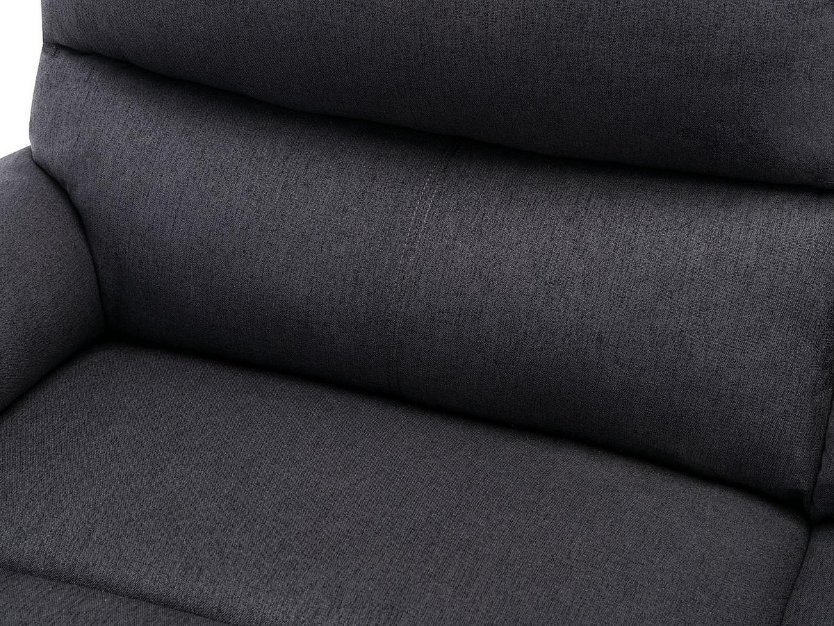 RELAXSOFA - 4 Personen - stoff - anthrazitgrau Lunano - Anthrazit, Textil (234/98/170cm) - Vente-Unique