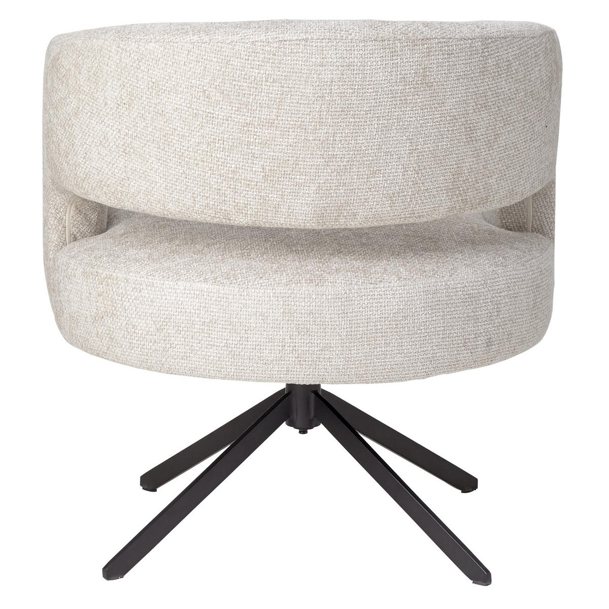 ESSZIMMERSTUHL Baldr Beige 74.4/72/76cm - Beige, Textil (72/76/74.4cm) - PTMD Collection