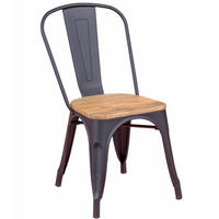 STUHL Metall Schwarz - Schwarz, Metall (44/83/53cm) - Nest Dream