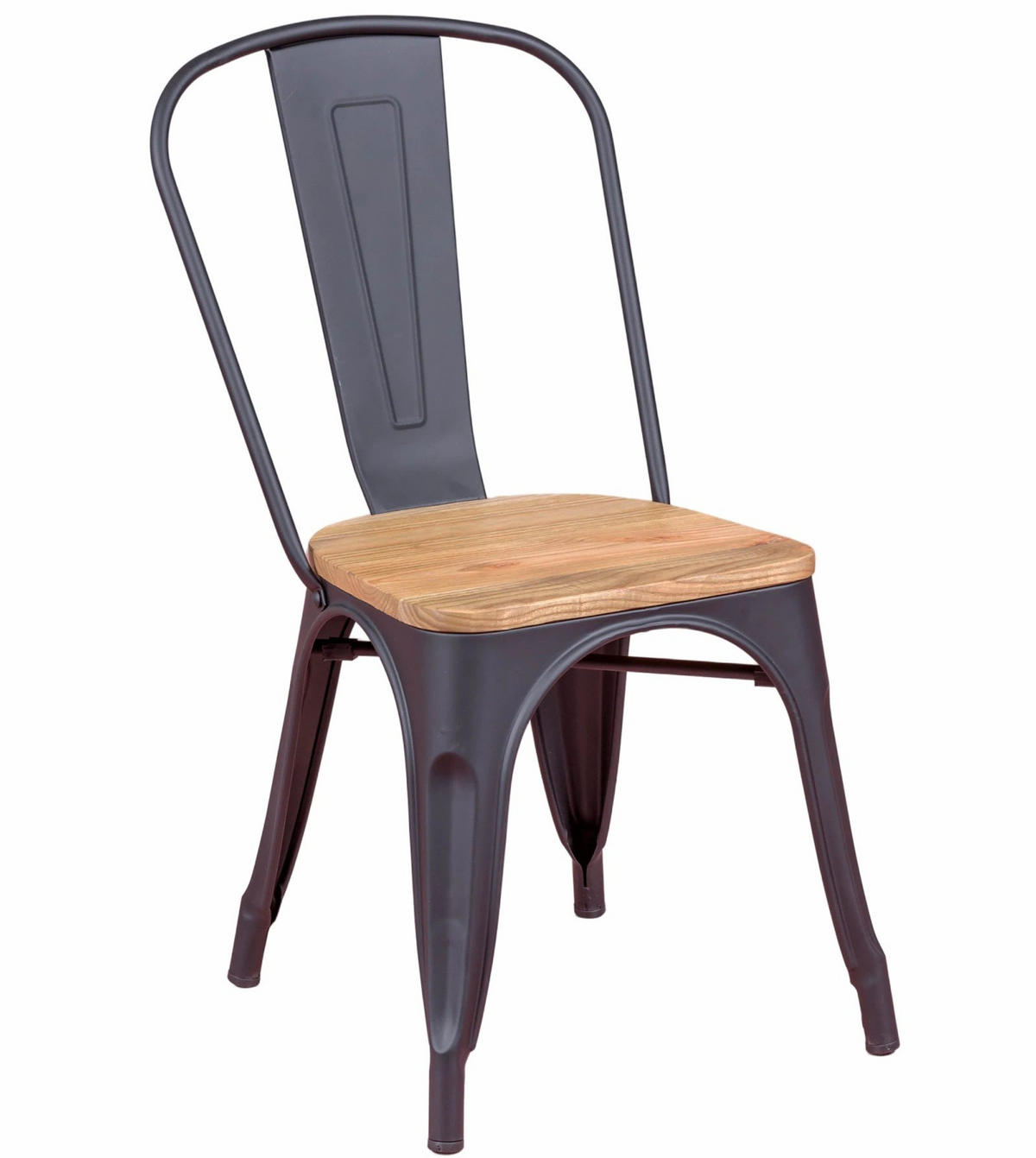 STUHL Metall Schwarz - Schwarz, Metall (44/83/53cm) - Nest Dream