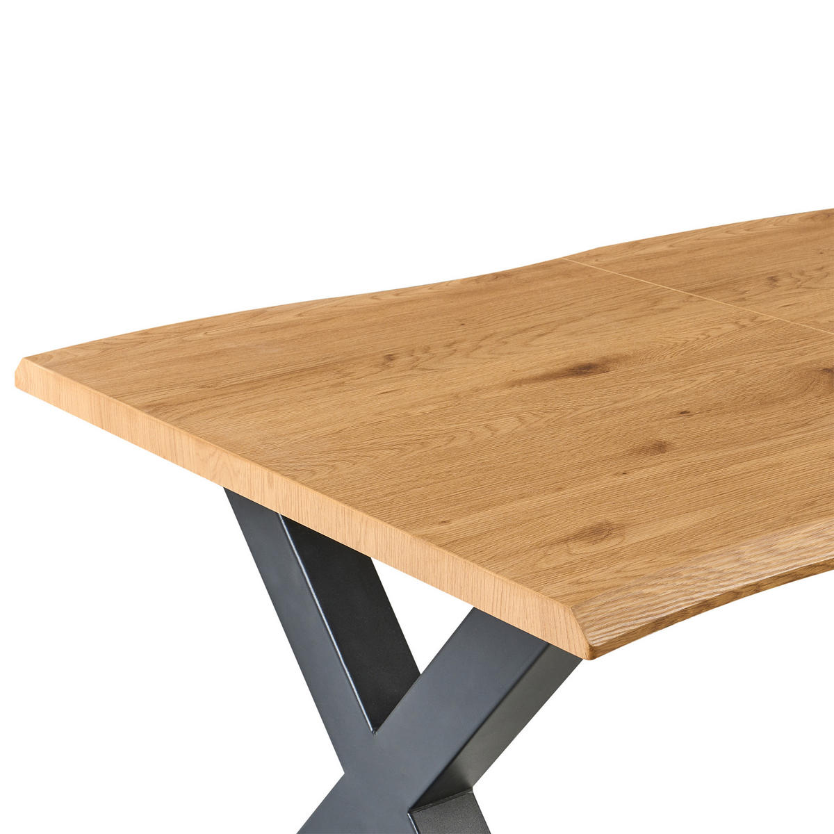 JÍDELNÍ STŮL vysunovací Hnědý 140-180/90 cm Bronson - hnědá, kompozitní dřevo (140/90/76cm) - Beliani