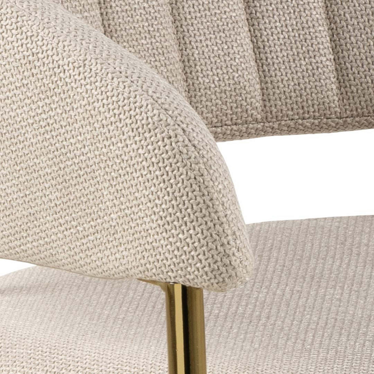2ER Set ESSZIMMERSTUHL Beige - Beige, Textil (55/78/54cm) - ebuy24