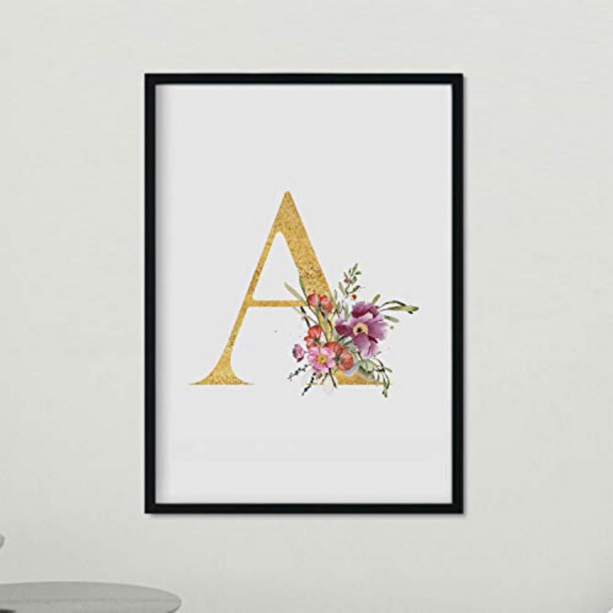 POSTER Buchstaben A A4 Rahmenlos - Klar, Papier (29.7/5/21cm) - Nacnic