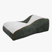 LOUNGE Sessel in Salbeigrün 165cm - Weiß/Grün, Textil (165/55/80cm) - Vercart