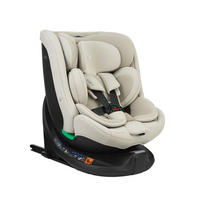 KINDERSITZ i-Van i-Size beige (40-150cm) Isofix Gruppe 0+/1/2/3 Kopfstütze - Beige, Kunststoff (43/58cm) - Kikka boo