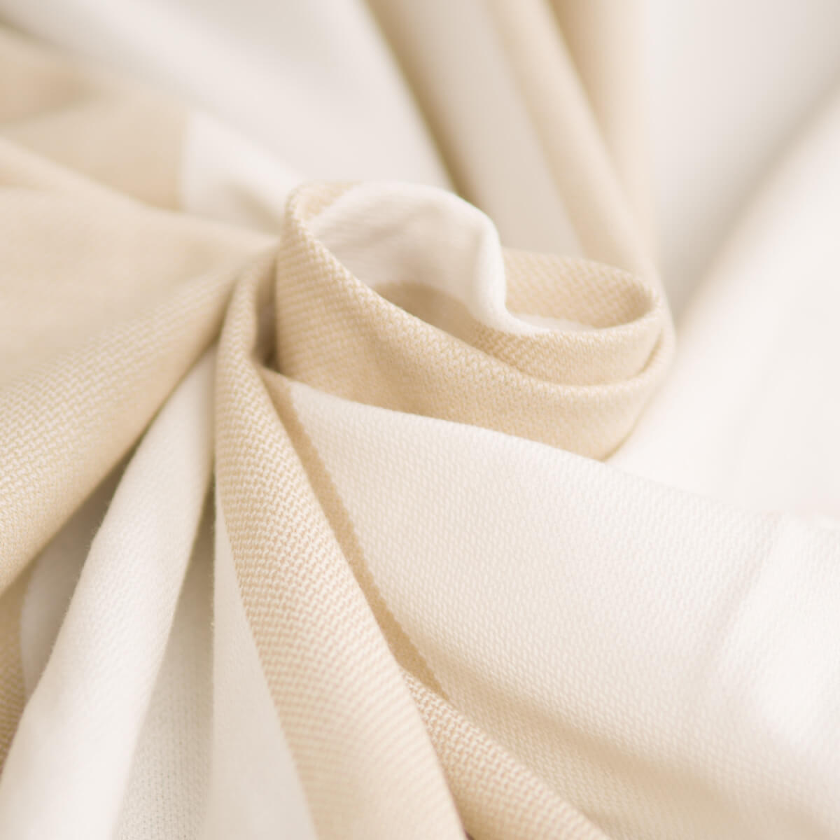 BABYTRAGETUCH Ring-Sling - Sandfarben/Creme, Textil (70/0.1/200cm) - Hoppediz