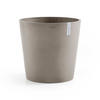 BLUMENTOPF Amsterdam 59/55,5 cm Taupe - Taupe, Kunststoff (59/55.5cm) - Ecopots