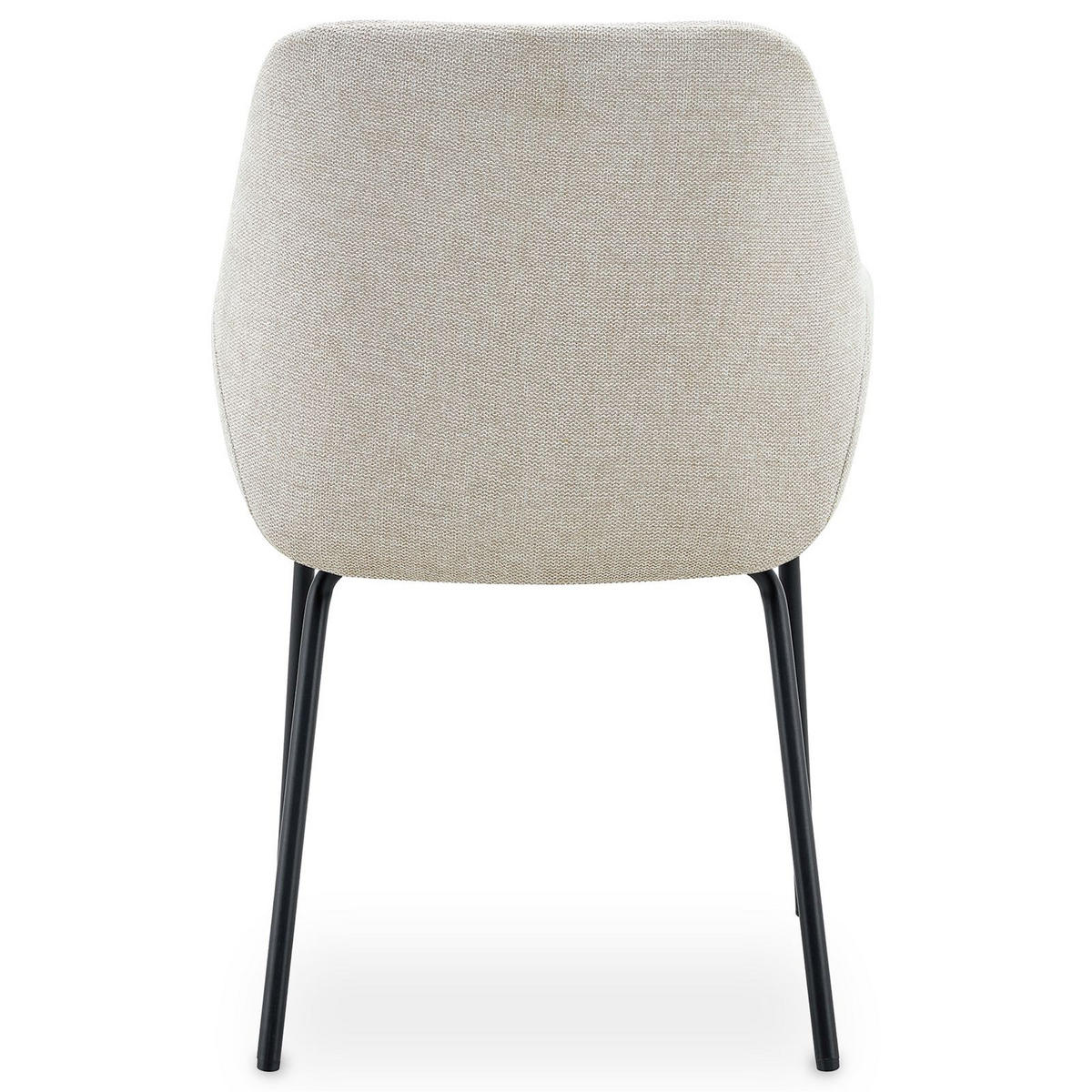 ESSZIMMERSTÜHLE TURSI 2er-Set beige - Beige, Textil (56/83/55cm) - IDIMEX