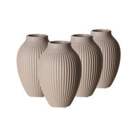 VASEN Alsta Beige 15 cm 4er Set - Beige, Keramik (15cm) - Ritzenhoff Breker