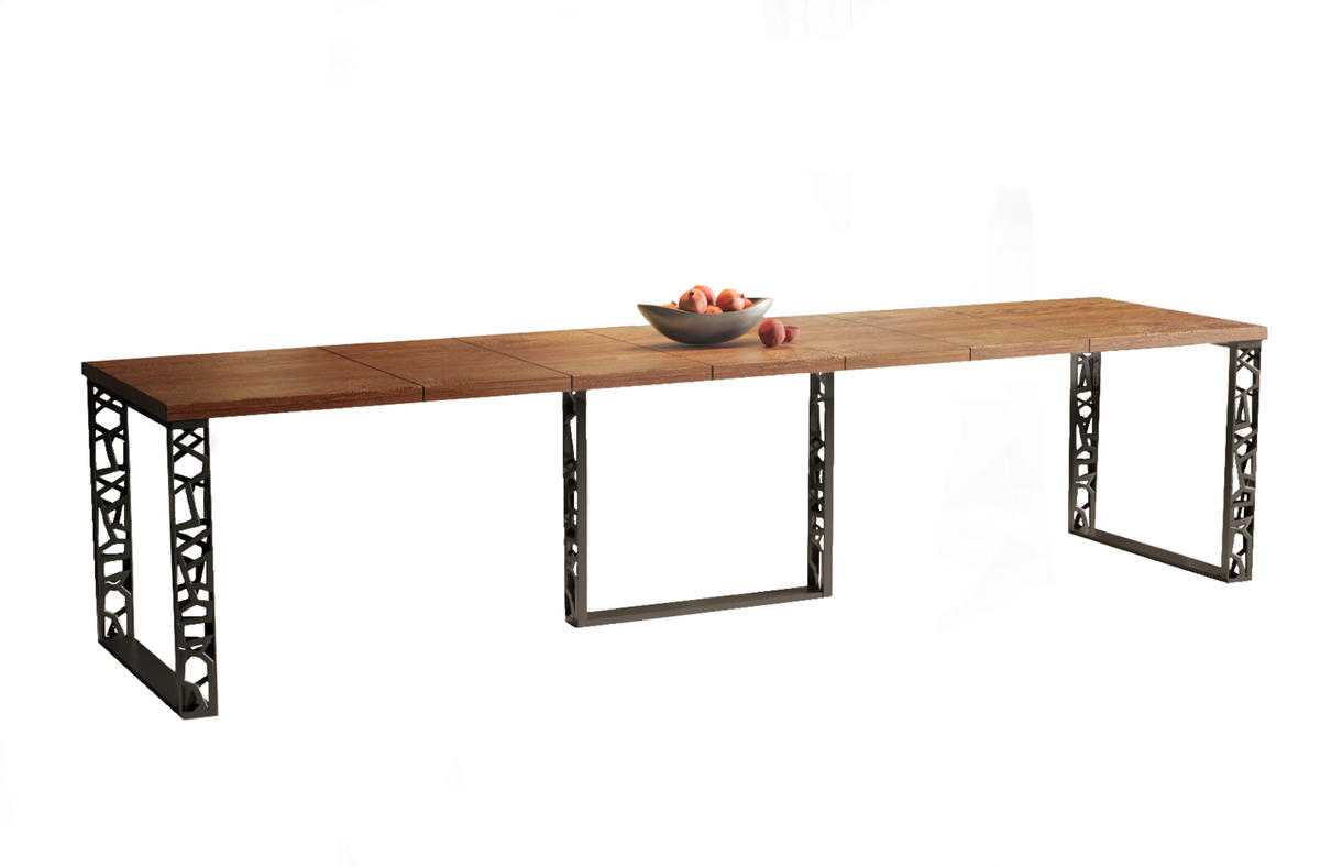 ESSTISCH Ewerest Max ausziehbar - Eiche San Remo, Holzwerkstoff (130/85/76cm) - Endo-Moebel